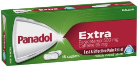Panadol+Extra+Paracetamol+%26amp%3B+Caffeine+Caplets+16+Pack%2A