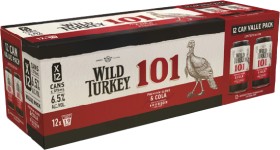Wild+Turkey+101+6.5%25+12+Pack%2A