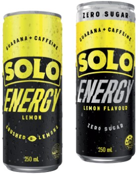 NEW+Solo+Energy+Drink+250mL+Selected+Varieties