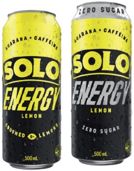 NEW+Solo+Energy+Drink+500mL+Selected+Varieties