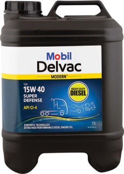 Mobil+DELVAC+SUPER+DEFENCE+15W-40+10L+Engine+Oil%5E
