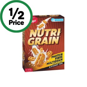 Kelloggs-Nutri-Grain-470g on sale