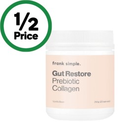 Frank+Simple.+Gut+Restore+Prebiotic+Collagen+260g%7E