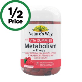 Natures-Way-Adult-Vita-Gummies-Metabolism-Energy-Pk-70 on sale