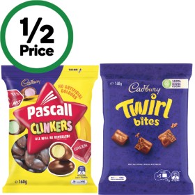 Cadbury-or-Pascall-Chocolate-Bites-120-185g on sale