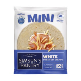 Simsons-Pantry-Mini-Wraps-336g-Pk-12 on sale