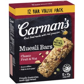 Carmans-Bars-350-540g-Pk-10-12 on sale