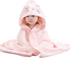 Twinkle+Tots+Pink+Kitten+Towel