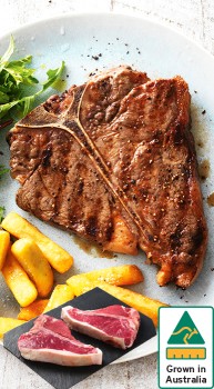 Australian-Beef-T-Bone-Steak on sale