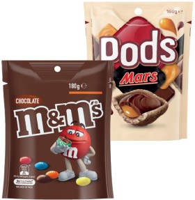 MMs-130180g-Pods-160g-or-Maltesers-120140g-Share-Pack-Selected-Varieties on sale