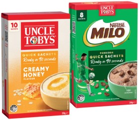 Uncle+Tobys+Rolled+Oats+Quick+Sachets+8%E2%80%9110+Pack+Selected+Varieties