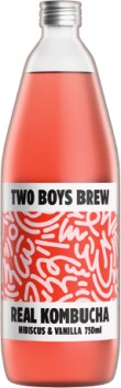 Two+Boys+Brew+Kombucha+750mL+Selected+Varieties
