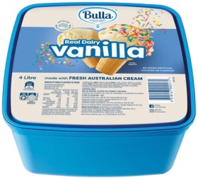 Bulla+Real+Dairy+Vanilla+Ice+Cream+4+Litre