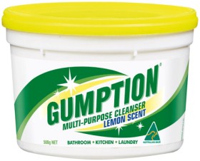 Gumption-Lemon-Scent-MultiPurpose-Cleanser-500g on sale
