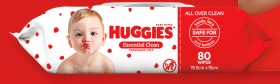 Huggies+Essential+Clean+Fragrance+Free+Baby+Wipes+80+Pack