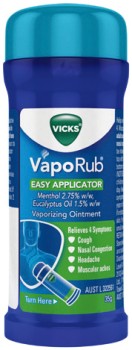 Vicks+VapoRub+Easy+Applicator+Vaporizing+Ointment+35g