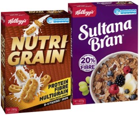 Kelloggs-NutriGrain-290g-Sultana-Bran-420g-or-Special-K-Original-300g on sale