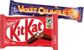 Nestl%26eacute%3B+Medium+Bars+35-50g%2C+Smarties+or+Violet+Crumble+50g+Selected+Varieties