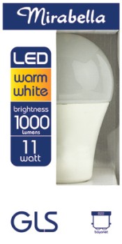 Mirabella+LED+GLS+11W+1+Pack+Selected+Varieties