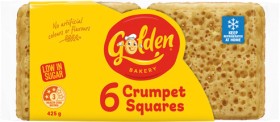 Golden+Crumpet+Squares+6+Pack