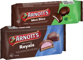 Arnotts-Chocolate-Biscuits-160250g-Selected-Varieties on sale