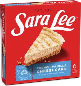Sara+Lee+Cheesecake+360%E2%80%91410g+Selected+Varieties