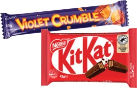 Nestl%26eacute%3B+Medium+Bars+35%E2%80%9150g+or+Violet+Crumble+50g+Selected+Varieties