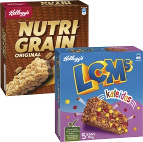 Kellogg%26%23039%3Bs+LCMs+or+Nutri+Grain+Bars+5+Pack+100g-110g