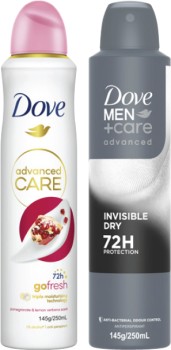 Dove+Advanced+Care+Antiperspirant+Aerosol+Deodorant+250mL