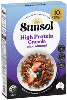 Sunsol+Protein+Granola+450g