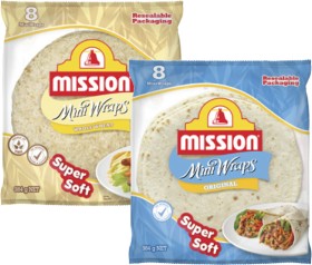 Mission+Mini+Wraps+8+Pack+384g