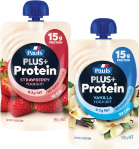 Pauls+Plus%2B+Protein+Yoghurt+Pouch+150g