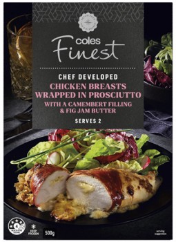NEW-Coles-Finest-Prosciutto-Wrapped-Chicken-500g on sale