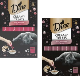 Dine+Creamy+Treats+Cat+Food+4x12g