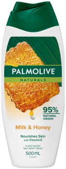 Palmolive-Naturals-Body-Wash-Milk-Honey-500mL on sale