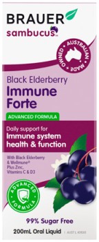 Brauer-Sambucus-Immune-Forte-Oral-Liquid-200mL on sale