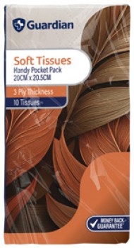 Guardian-Soft-Handy-Pocket-Pack-10-Tissues on sale