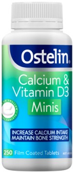 Ostelin-Calcium-Vitamin-D3-Minis-250-Tablets on sale