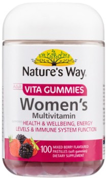 Natures-Way-Adult-Vita-Gummies-Womens-Multivitamin-100-Pastilles on sale
