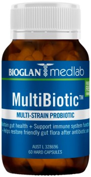 Bioglan-Medlab-MultiBiotic-60-Capsules on sale