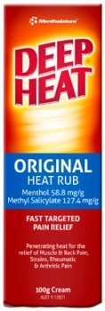 Deep-Heat-Original-Heat-Rub-100g on sale