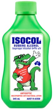 Isocol-Rubbing-Alcohol-Antiseptic-Lotion-345mL on sale