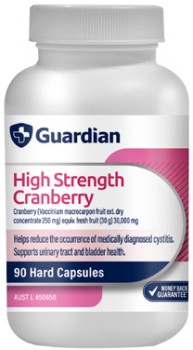 Guardian+High+Strength+Cranberry+90+Capsules