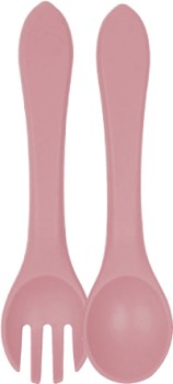 Guardian-Fork-Spoon-Set-Dusty-Berry on sale