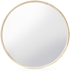 Wooden+Framed+Mirror