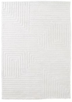 Linear+Rug+-+White%2C+Large+-+235cm+x+160cm