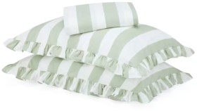 250+Thread+Count+Cotton+Ruffle+Sheet+Set+-+Double+Bed%2C+Sage