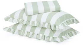 250+Thread+Count+Cotton+Ruffle+Sheet+Set+-+King+Bed%2C+Sage