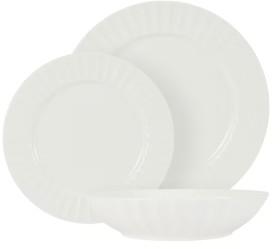 Rim+Embossed+12+Piece+Dinner+Set