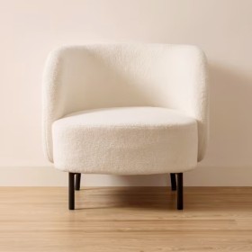 Abbey+Boucle+Lounge+Chair